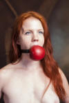 Apple Gag on Ivy Haze